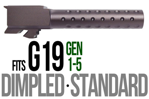 Fits Glock 17  9mm Match Barrel in Plum