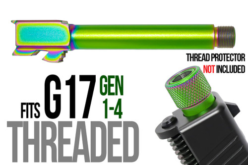 Fits Glock 17 New  9mm Match Grade Barrel  in Radio Active