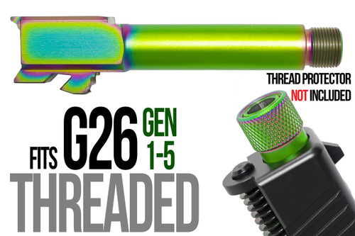 Fits Glock 19 9mm Barrel in Dark Earth