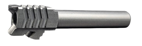 Fits Glock 19 9mm Match Honeycomb Threaded Barrel Naked Stainless Steel