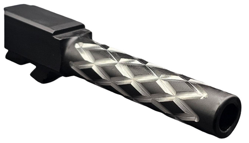Fits Glock 19 9mm Match Morse Code Barrel 2 Tone