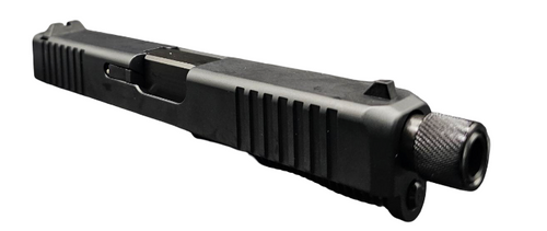 Slide Fits Glock 19 Gen3 Fully Assembled Tapered Nose In Gold Threaded