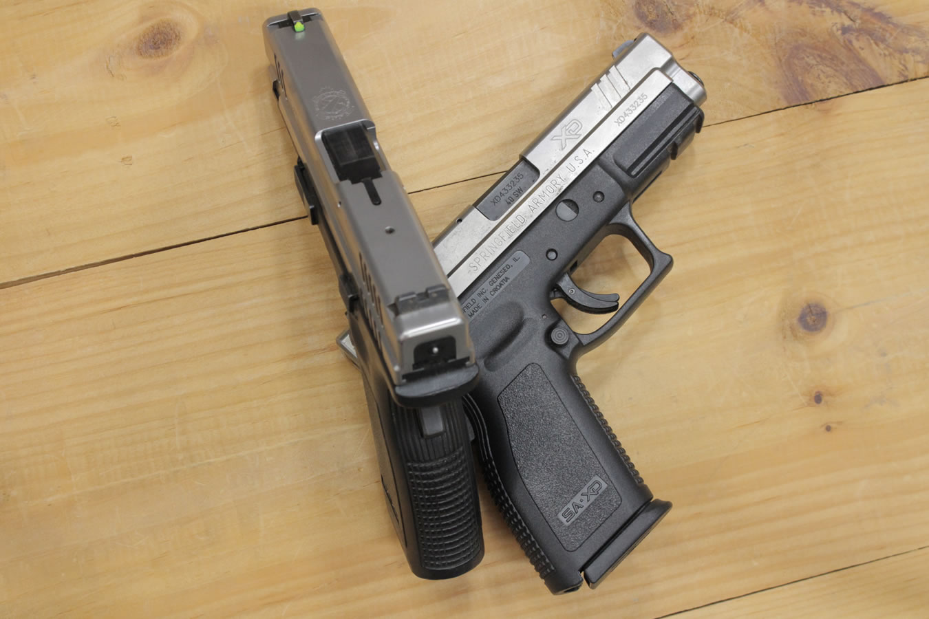 Springfield XD-40 40 S&W Bi-Tone Police Trade-ins (Fair Condition)