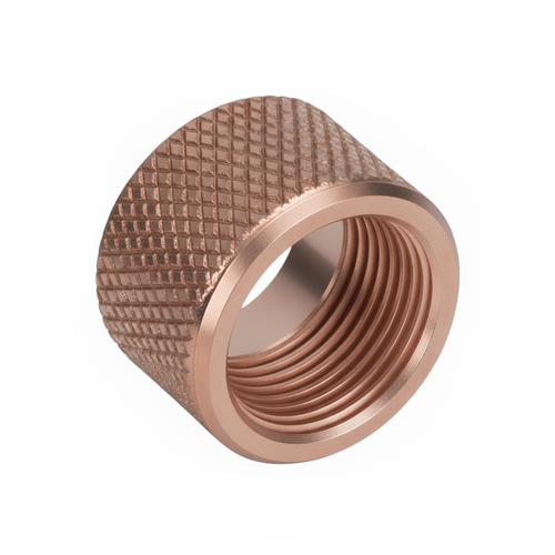 Thread Protector 1/2 x 28 (9mm & .357SIG Barrel) Coil in Rose Gold