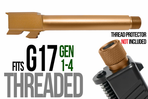 U.S Army Logo Star Combat Armory barrel Fits Glock 19 New 9mm Match Grade Barrel Threaded